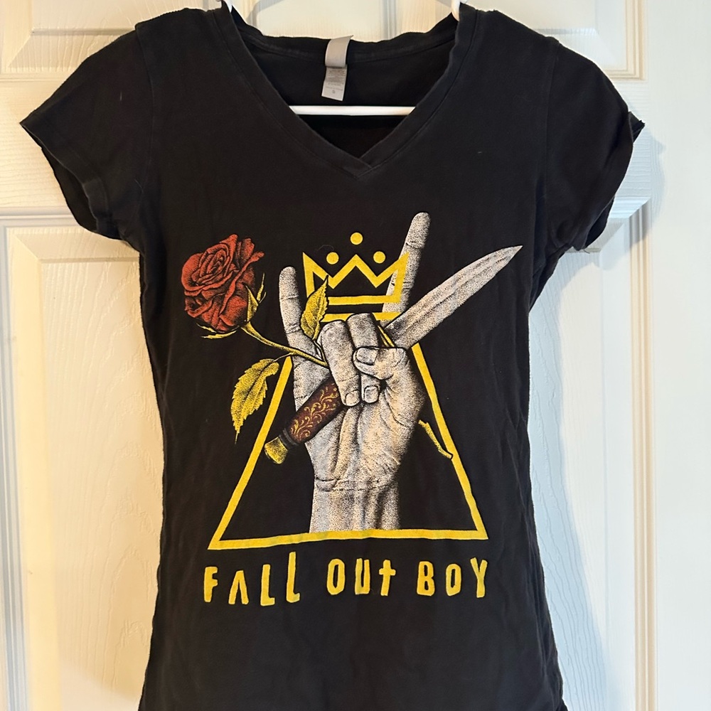 Black Graphic Kids T-Shirt